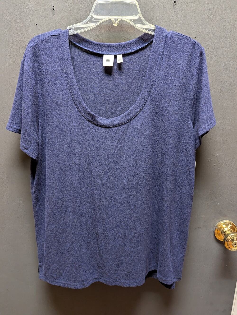 BP. Size Large round neck short sleeve Blouse Shirt
